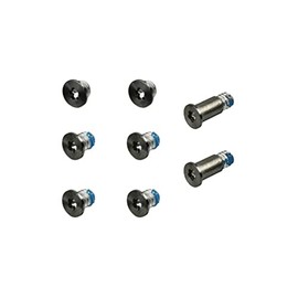 ChenGong - Space Gray Screws 8-Piece 1 Set Bottom Case Screws Pentalobe P5 923-00430 Replacement Compatible with 12" A1534 2015 2016 2017 (Space Gray)