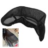 Motorcycle Seat Covers 3 Dimensional Breathable Design Mesh Black Replacement