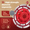 MonoPro Diamond Grinding Wheel 4 1/2 inch for Angle Grinder,