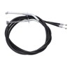 2pcs ATV Front Brake Cable High Strength Steel Rugged Structure