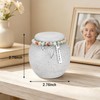 Dletay Mini Urns for Human Ashes Memorial Ceramic Small Cremation