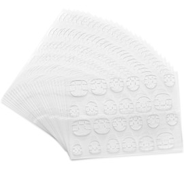 600-pcs (25 Sheets) Adhesive Tabs Waterproof Breathable Glue Tabs Double-Sided Nail Jelly Sticker Super Sticky Fake Nail Glue Stickers Transparent Flexible for Manicure