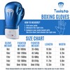 Twisto Boxing Gloves Sparring X7 (14 oz, Metallic Blue)