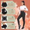 DHSO Fleece Lined Leggings with Pockets for Women-High Waisted Winter