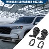 Hihaha Windshield Washer Nozzles for Honda Pilot 2009-2015 / Windshield