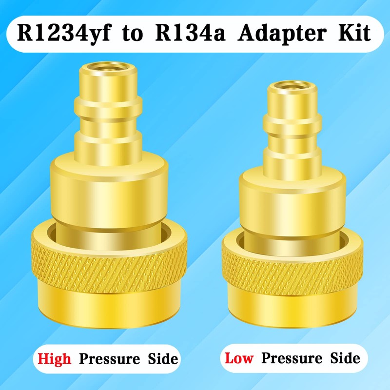 Boltigen R1234yf to R134a Aadapter, R1234yf to R134a Conversion Adapters,