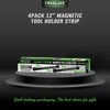SWANLAKE 12" Magnetic Tool Holder Strip,Metal Tool Magnet Bar for