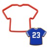 Football Shirt Set of 2 Value Cookie/Fondant Cutters Pair 5CM