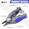 Booms Fishing Line Cutter with Retractor: Mini Fishing Scissors for