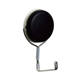 Mitsuya MKY-5-BK Strong Magnetic Hook Monkey Load Capacity 11.0 lbs (5 kg), Long Arm, Black