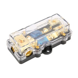 Bloque de Distribución de Energía, Portafusibles de Alimentación de Audio Protector para Amplificador Estéreo