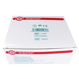 Nobamed Nobatex Elastic Gauze Bandages Pack of 20 (6 cm x 4 m)