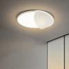Abeicy 4 Packs Translucent Half Shades for Recessed Light Covers,