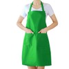 Fengek 8 Pcs Bib Apron for Unisex Colorful Kitchen Apron