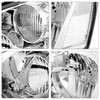 SOCKIR Headlight Assembly Pair Compatible with 2005-2006 Altima 4 -