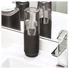 iDesign Austin Covered Holder, Holds Regular and Electric Toothbrushes