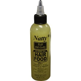 Natty Jojoba Oil Hair Food 4oz [SEALED] by Natty