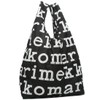 Marimekko Women's 048854 910 Tote Bag, Black, Compatible with A4,