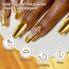 Holographic Mirror Nail Chrome Powder Effect Metallic Dust Sequins UV