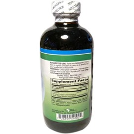 alfalfa World Organic 100mg Liquid Chlorophyll 8 Fl oz,  Pack of 1