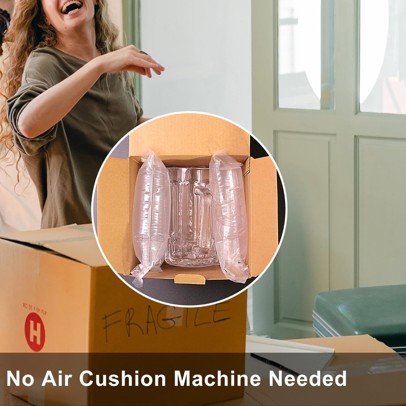Hijelyn Air Pillows for Shipping with Pump Packaging Air Bags