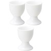 Set of 3 White Egg Stand [ 4.9 x 6.3 cm ] | Egg Stand