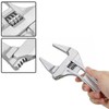 Adjustable Spanner Wrench, Wide Opening Jaws Spanner, Heavy Duty Aluminum