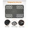 POPUBBY Silicone Kitchen Sink Protector Mat, 26"X 14"