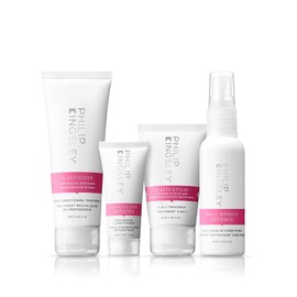 Philip Kingsley Elasticizer Deep Conditioning Treatment Hair Care Kit - Repair Hair Mask, Booster, Leave-In Conditioner Spray and Styling Cream, Conditions, Adds Bounce and Shine, for Dry Damaged Hair