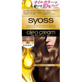 Syoss Oleo Cream, Dye for White Hair, 2N Sparkling Brown