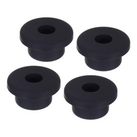 MECCANIXITY 4Pcs T Shape Rubber Grommet Mount Dia 19mm ID 9mm H 14mm Seal Protection Cable Grommets Flexible for Cable Pipe