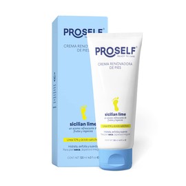 PROSELF Crema Hidratante Para Pies 120 ml - Exfolia, Hidrata y Suaviza tus Pies - Con Urea al 10% - Repara y renueva la piel áspera y la resequedad - Para pies, codos, rodillas, etc.