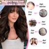 Hair Toppers for Women 16 Inch Synthetic Lightweight Natural