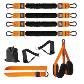 Pull Up Assistance Bands,Adjustable Assisted Pull Up Bands, Pull up Workout Band,Heavy Duty Resistance Bands Set,for Strength Training or Home Gym,for Men or Women (Orange)