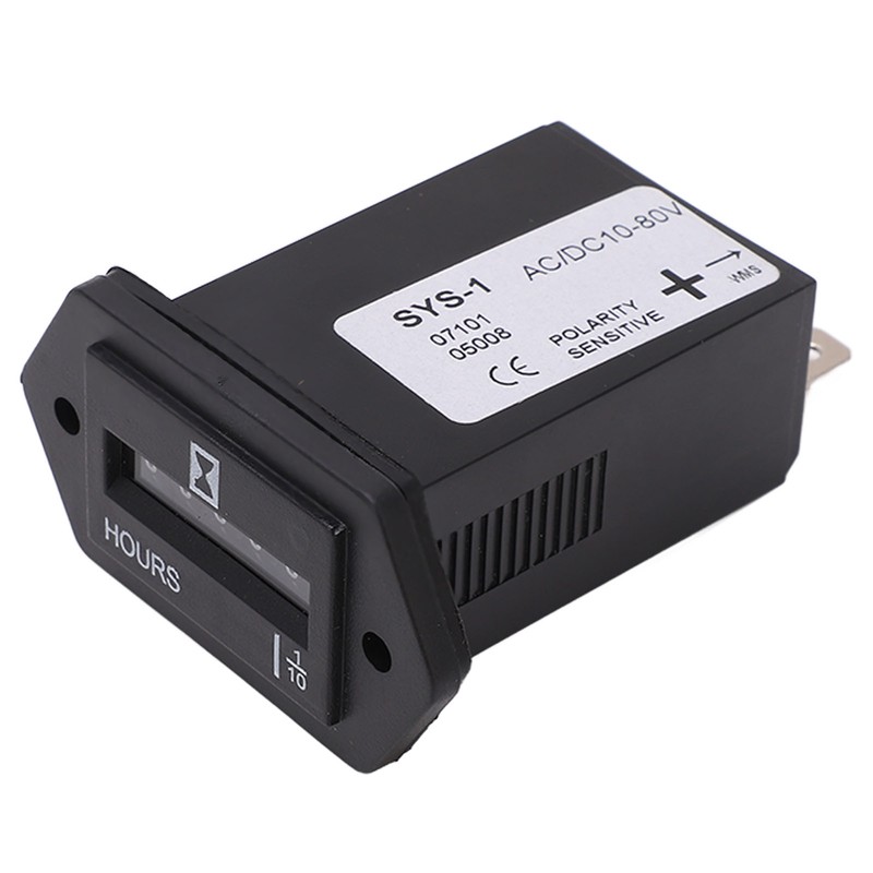 Electromagnetic Counter 0‑99999.9 6 Digit Industrial Pulse Totalizer for Machine