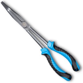 LMAB Fishing Pliers Long 28 cm, Curved, XXL Hook Remover, Fishing Pliers, Large Fishing Pliers, Long Pliers, Predator Fishing, Hook Removal Pliers