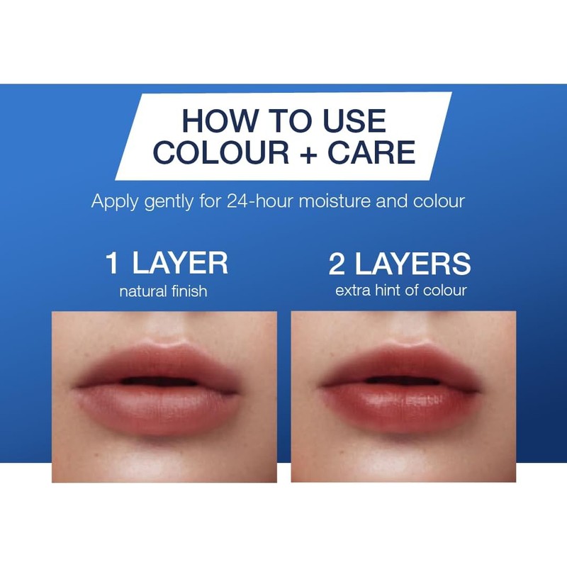 Vaseline - Bálsamo Labial, Lip Color Care Stick (3.0 g),