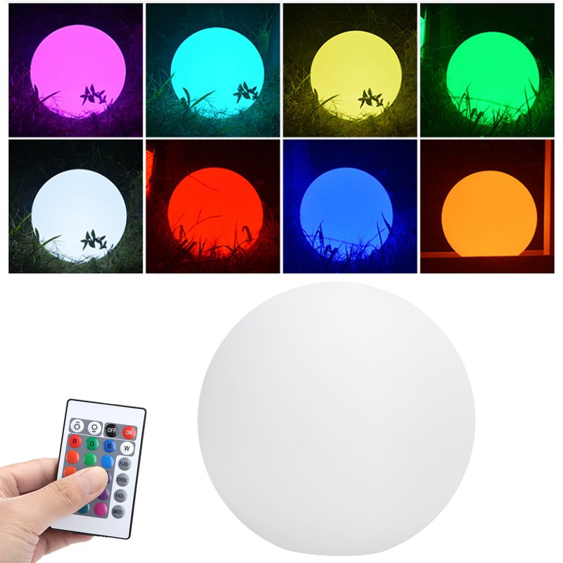 LED 16 Colors Remote Control Night Light USB Charging Waterproof