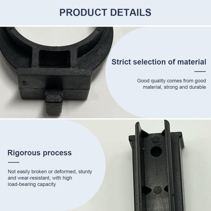EMVANV 12pcs Plinth Clips, Kitchen Kick Board Plinth Clips Kitchen