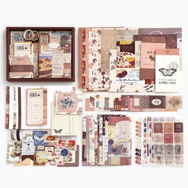 Kit Estético de Álbumes de Recortes, 346 Piezas Bullet Journal Kit, para Diario de Bala, DIY, Suministros de Diario, Regalos de Cumpleaños para Niñas