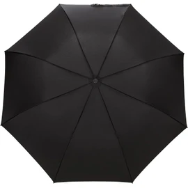 2x Polyester Black Umbrellas, Gents Umbrella for Rainy Day, Kids Folding Umbrella Comfortable and Easy Grip Handle, Sturdy and Reliable Rain Protection 3+ Years