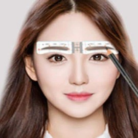 Eyebrow Guide: Shaping Eyebrow Templates and Drawing Eyebrows / 눈썹가이드 눈썹모양 틀 정리 눈썹그리기