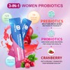 OMOGS Women's Probiotic Powder with Cranberry Extract - Digestive &