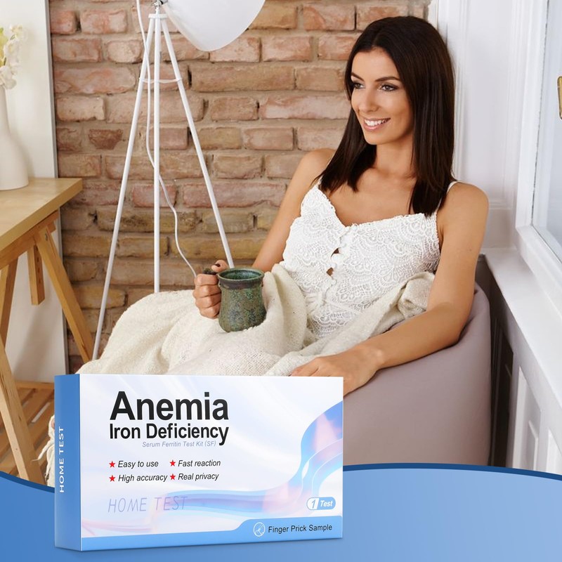 Iron Deficiency Anemia Home Test Kit Highly Accurate, Easy to