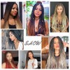MEZIRU 3Pcs/Packs Ombre Braiding Hair Pre Stretched 20 Inch Yaki