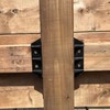 FENCE & DECK RITE Privacy Fence or Wall Brackets, fits