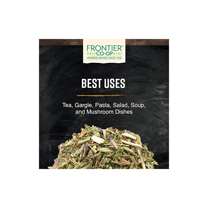 Frontier Co-op Organic Hyssop Herb, 1lb Bulk Bag, Cut and