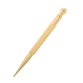 SAFIGLE Foot Reflexology Tool Massage Wand Acupoint Brass Stick for Muscle Relaxation Portable