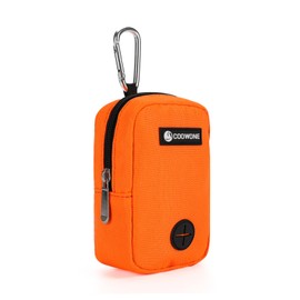 COOWONE Small Dog Treat Bag, Portable Dog Treat Bag for Leash with Clip, Puppy Training Bags Built in Poop Bag Dispenser, Pocket Sized Dog Treats Pouch, Doggie Snack Rewards Bag, Dog Treat Carrier