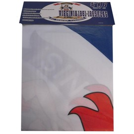 Virginia 1861-1865 Premium Quality Heavy Duty Fade Resistant 100D Woven Poly Nylon 4x6 4'x6' Flag Banner Grommets